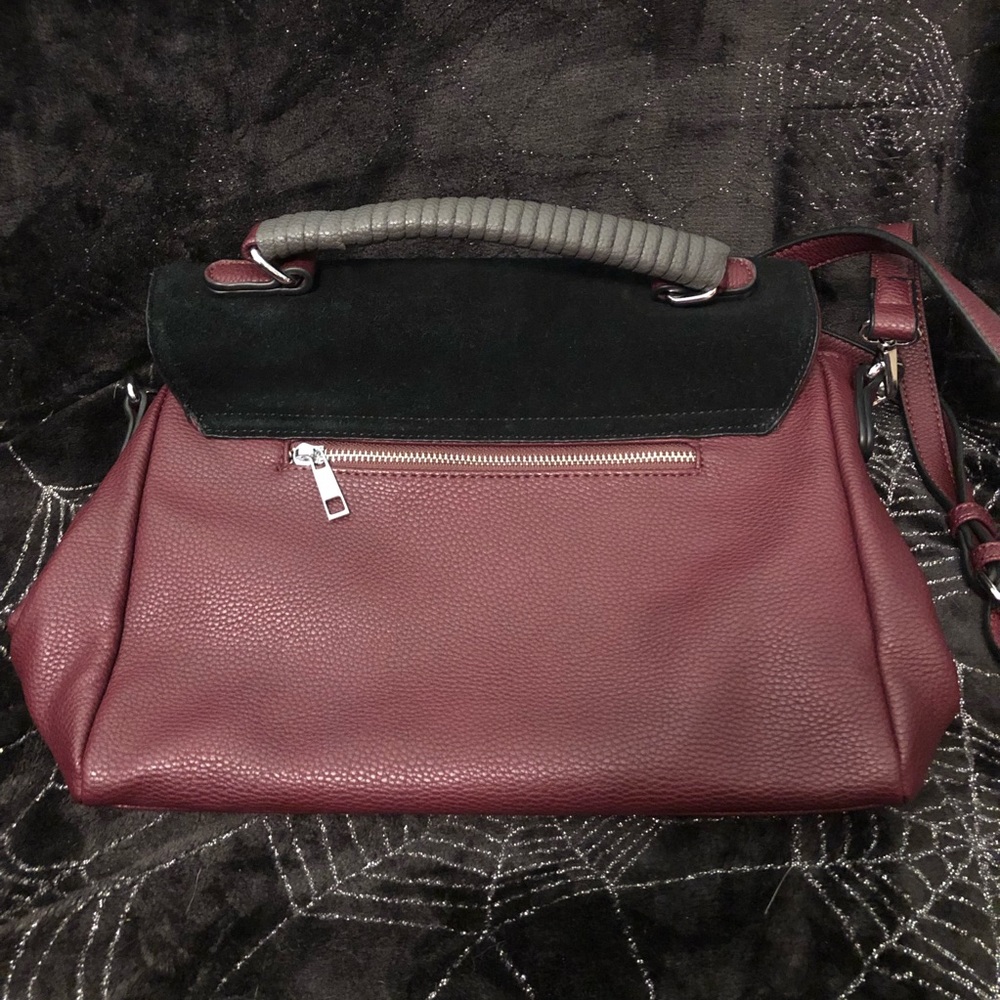 New Madison West Burgundy Shoulder Purse Gem